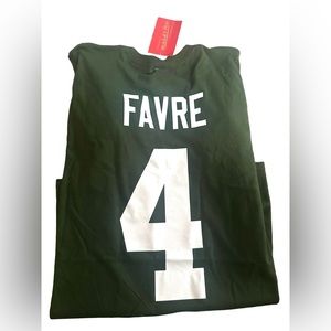 Men’s Mitchell & Ness NFL Packers Favre Throwback Tee Shirt XXL‎